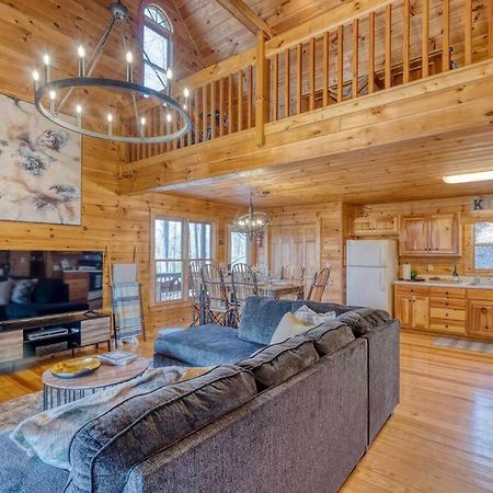Mtn Cabin Sleeps 10 - 5 Mins To Fishing & Camping Ellijay Dış mekan fotoğraf