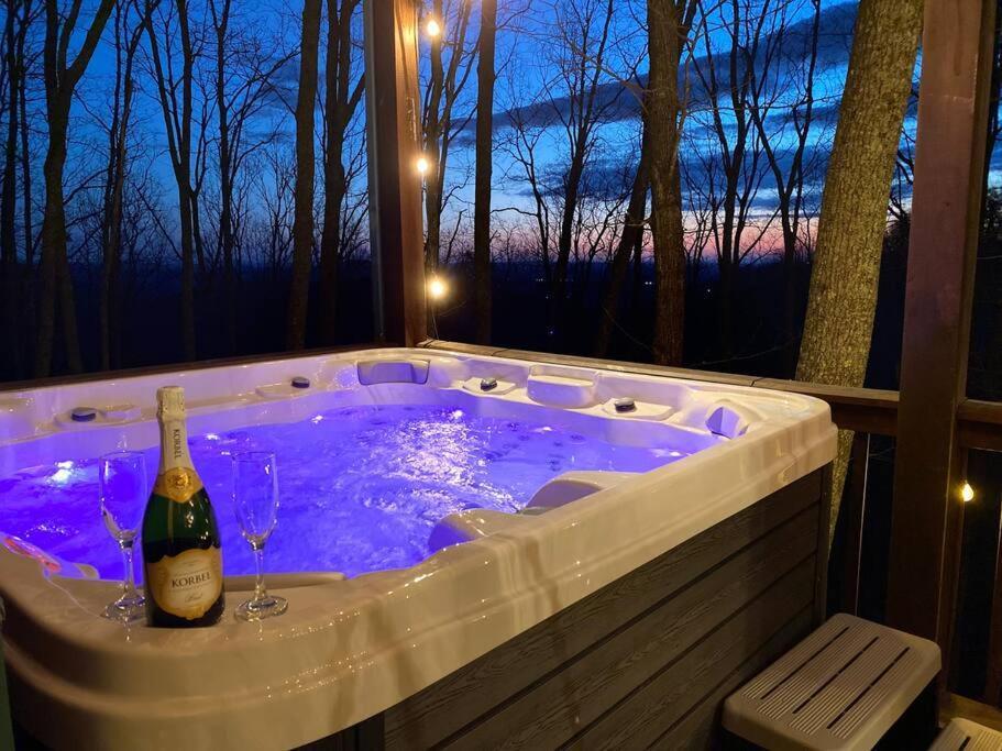 Mtn Cabin Sleeps 10 - 5 Mins To Fishing & Camping Ellijay Dış mekan fotoğraf