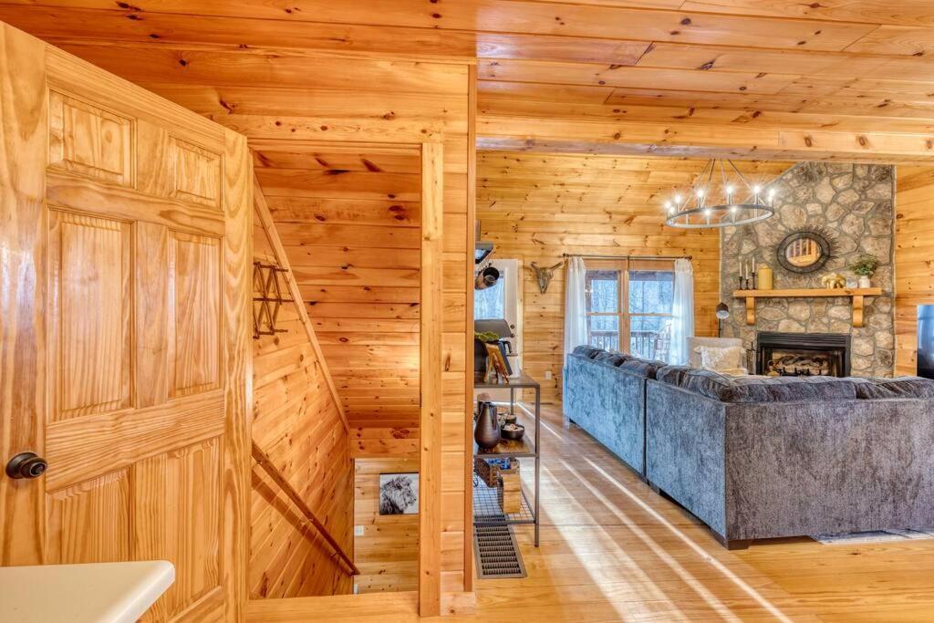 Mtn Cabin Sleeps 10 - 5 Mins To Fishing & Camping Ellijay Dış mekan fotoğraf