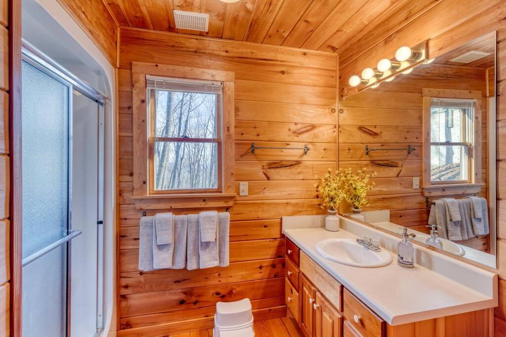 Mtn Cabin Sleeps 10 - 5 Mins To Fishing & Camping Ellijay Dış mekan fotoğraf