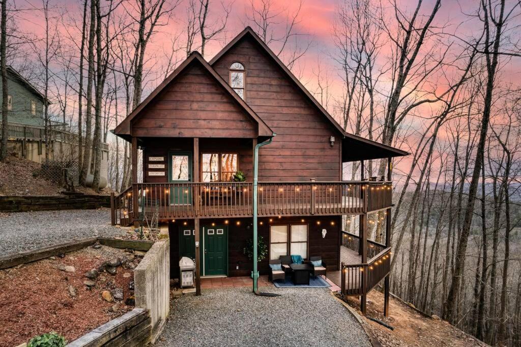 Mtn Cabin Sleeps 10 - 5 Mins To Fishing & Camping Ellijay Dış mekan fotoğraf
