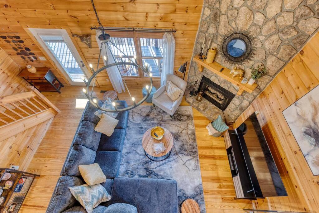 Mtn Cabin Sleeps 10 - 5 Mins To Fishing & Camping Ellijay Dış mekan fotoğraf