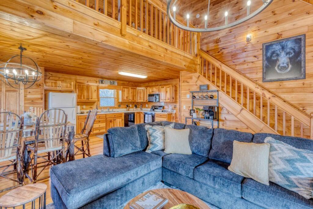 Mtn Cabin Sleeps 10 - 5 Mins To Fishing & Camping Ellijay Dış mekan fotoğraf