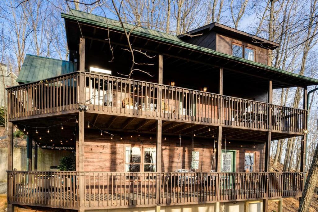 Mtn Cabin Sleeps 10 - 5 Mins To Fishing & Camping Ellijay Dış mekan fotoğraf