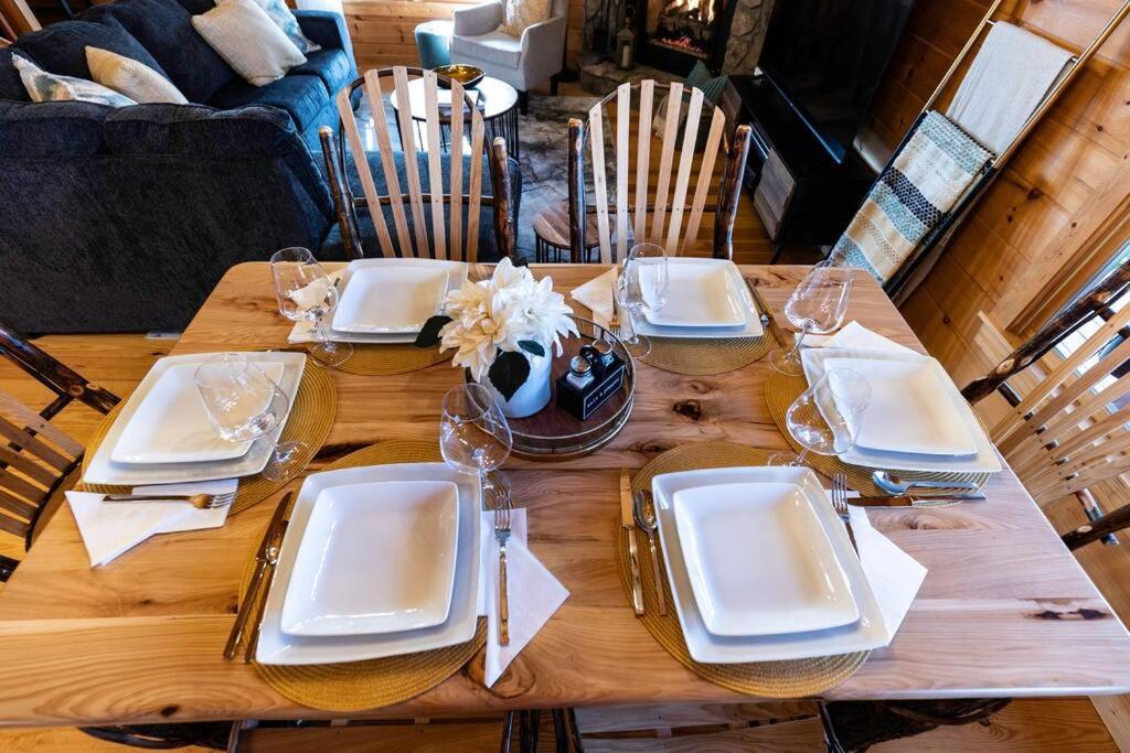 Mtn Cabin Sleeps 10 - 5 Mins To Fishing & Camping Ellijay Dış mekan fotoğraf